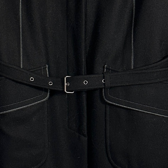 Bijenkorf Collection Eur. sz. 44 (US 12) heavyweight coat, wool blend, winter - Picture 12 of 16